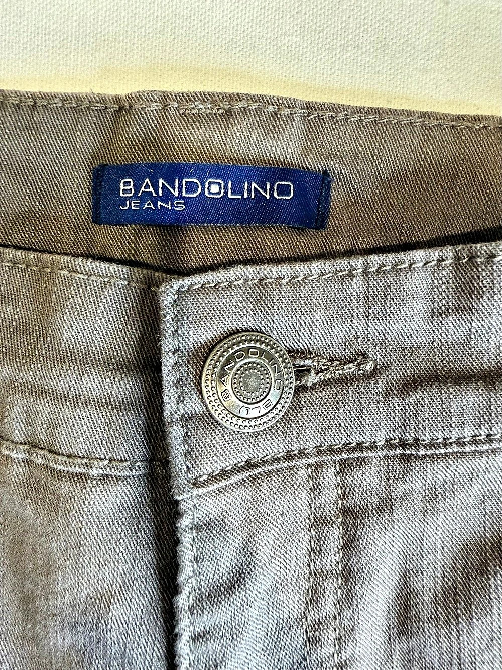Bandolino Samantha Straight Leg Pants Straight Leg Cotton Pants Size 18 - Picture 7 of 10